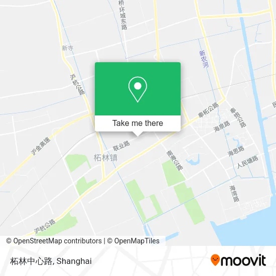 柘林中心路 map