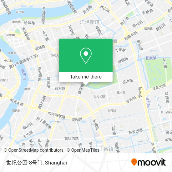 世纪公园-8号门 map