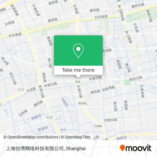 上海怡博网络科技有限公司 map