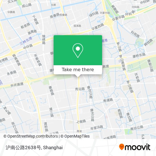 沪南公路2638号 map