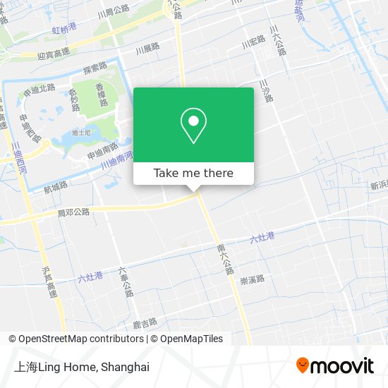 上海Ling Home map