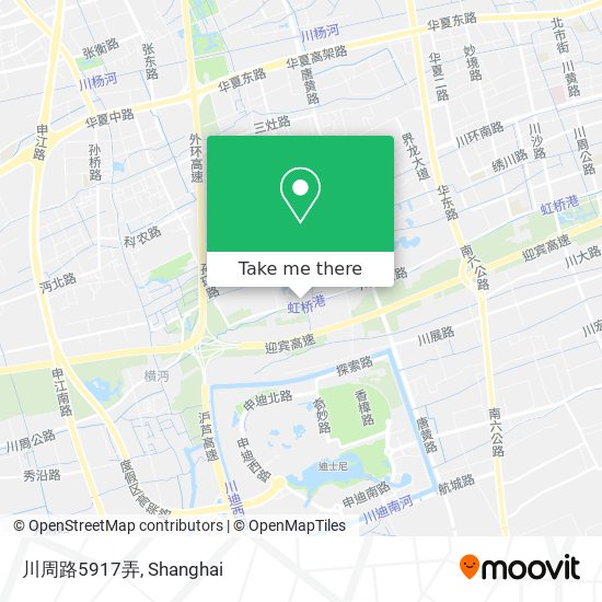 川周路5917弄 map