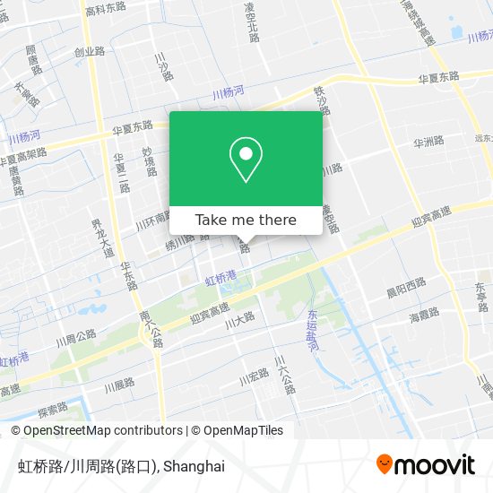 虹桥路/川周路(路口) map