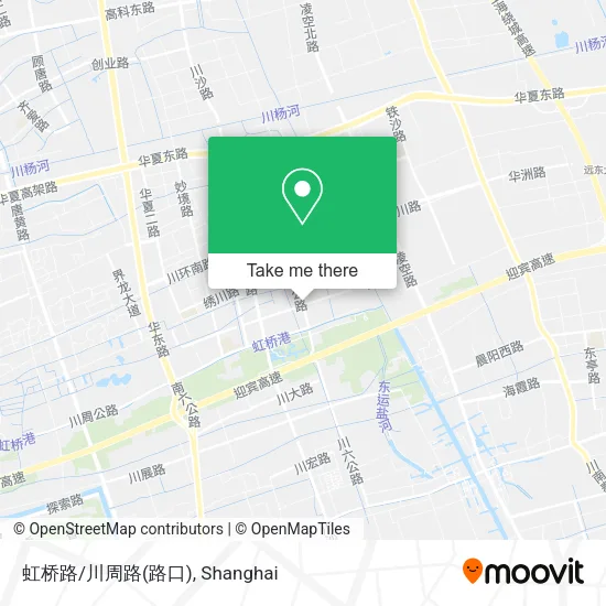 虹桥路/川周路(路口) map