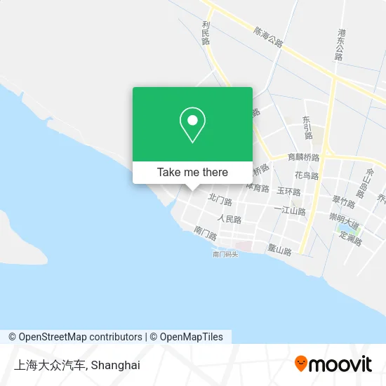 上海大众汽车 map