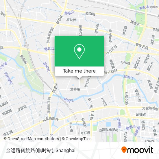 金运路鹤旋路(临时站) map