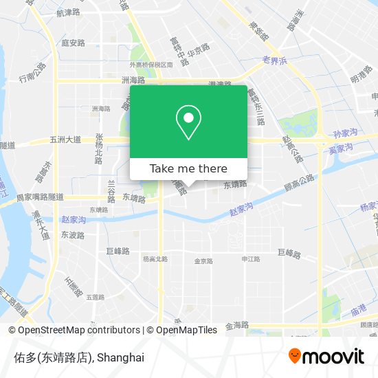 佑多(东靖路店) map