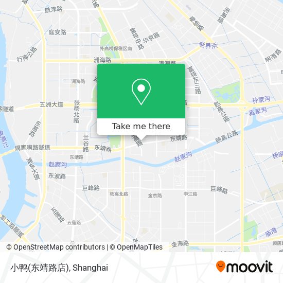 小鸭(东靖路店) map