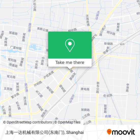 上海一达机械有限公司(东南门) map