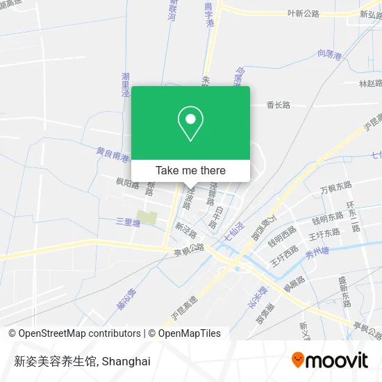 新姿美容养生馆 map