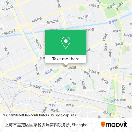 上海市嘉定区国家税务局第四税务所 map