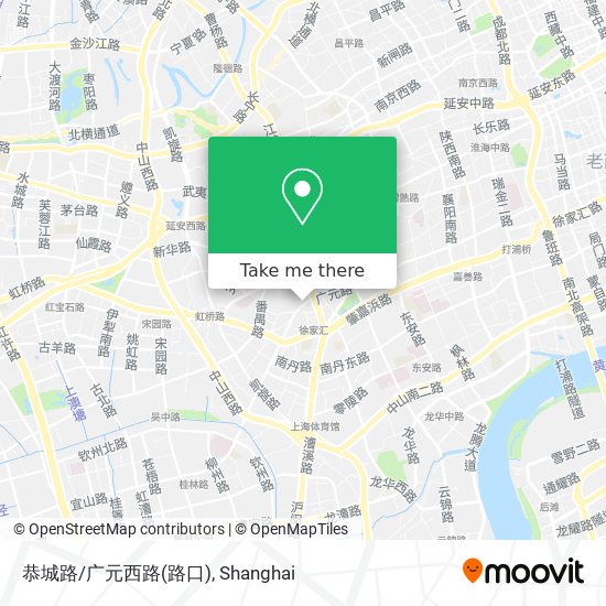 恭城路/广元西路(路口) map