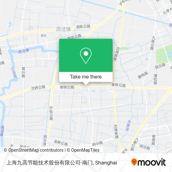 上海九高节能技术股份有限公司-南门 map