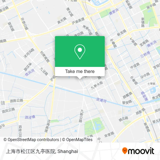 上海市松江区九亭医院 map