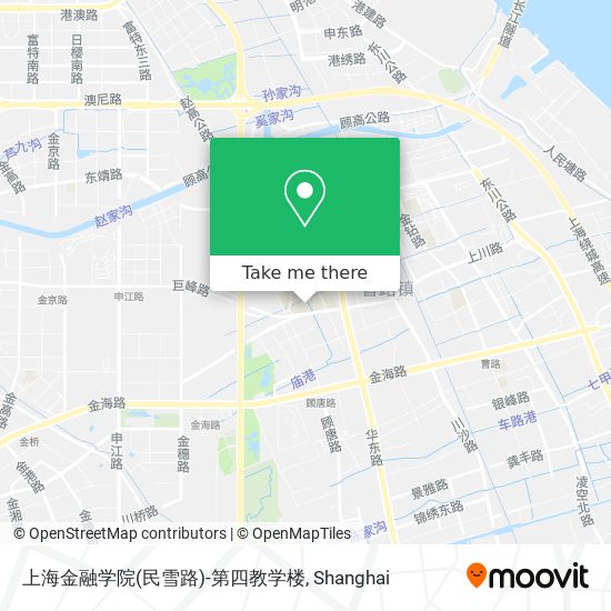 上海金融学院(民雪路)-第四教学楼 map