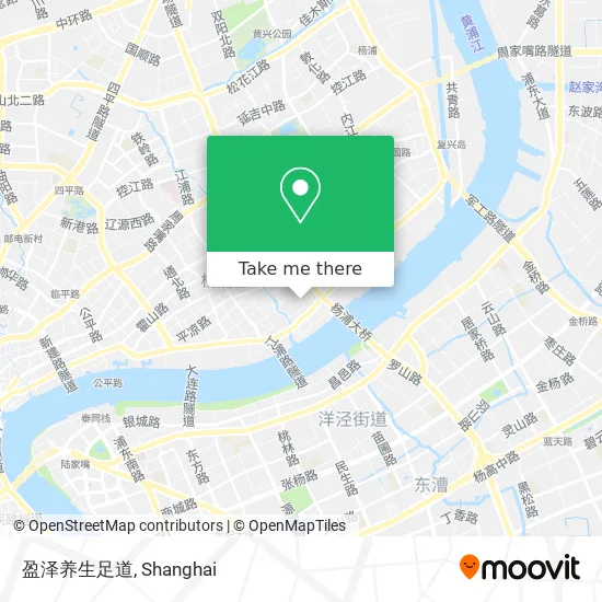 盈泽养生足道 map