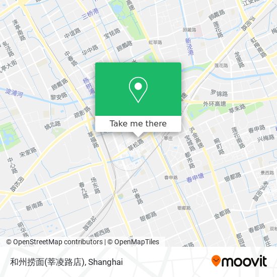 和州捞面(莘凌路店) map