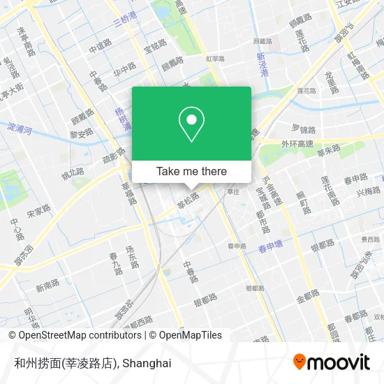 和州捞面(莘凌路店) map