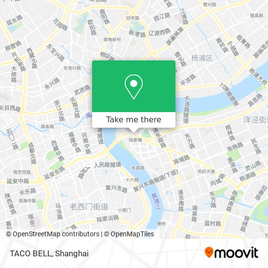 TACO BELL map