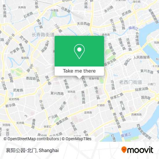 襄阳公园-北门 map