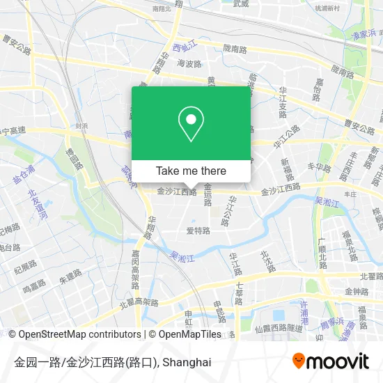 金园一路/金沙江西路(路口) map