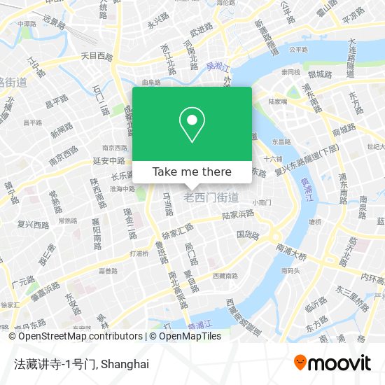 法藏讲寺-1号门 map