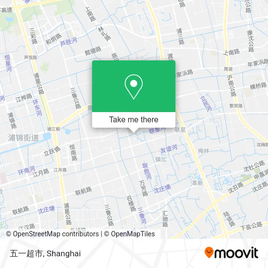 五一超市 map