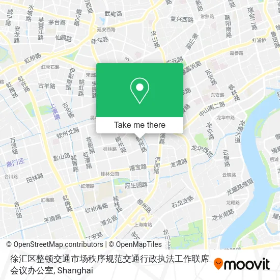 徐汇区整顿交通市场秩序规范交通行政执法工作联席会议办公室 map