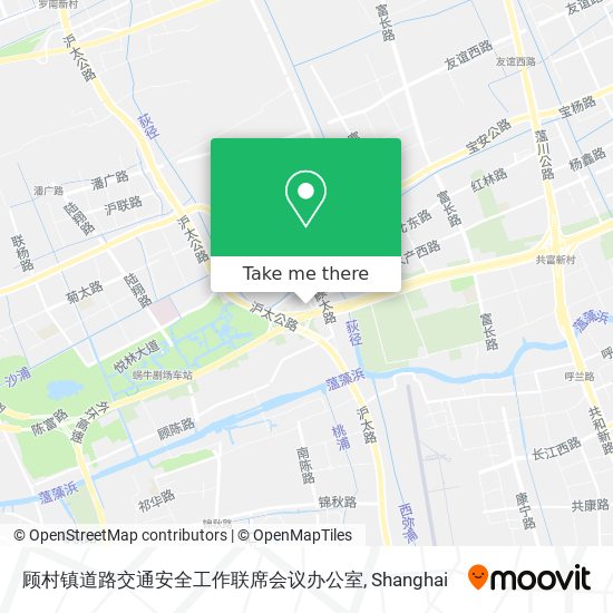 顾村镇道路交通安全工作联席会议办公室 map