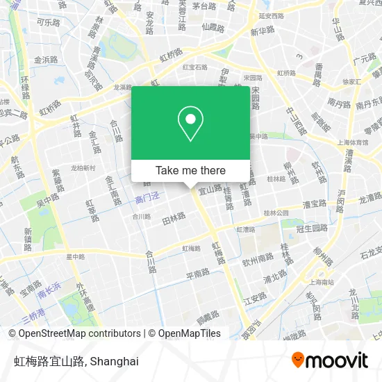 虹梅路宜山路 map