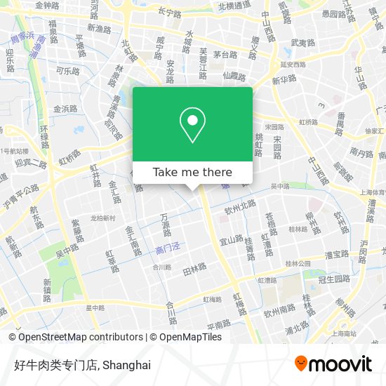 好牛肉类专门店 map
