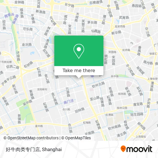 好牛肉类专门店 map