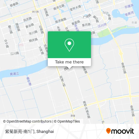 紫菊新苑-南1门 map