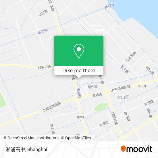 淞浦高中 map