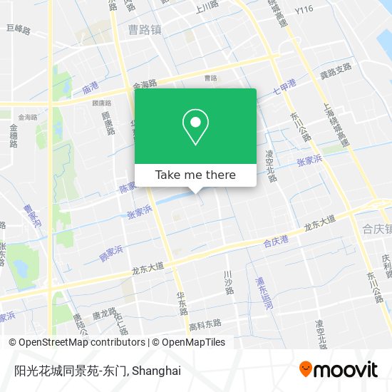 阳光花城同景苑-东门 map