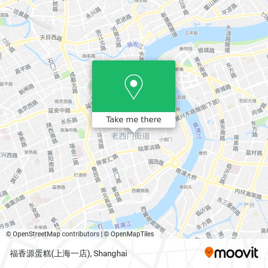 福香源蛋糕(上海一店) map