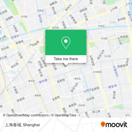 上海春城 map