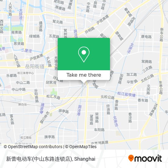 新蕾电动车(中山东路连锁店) map