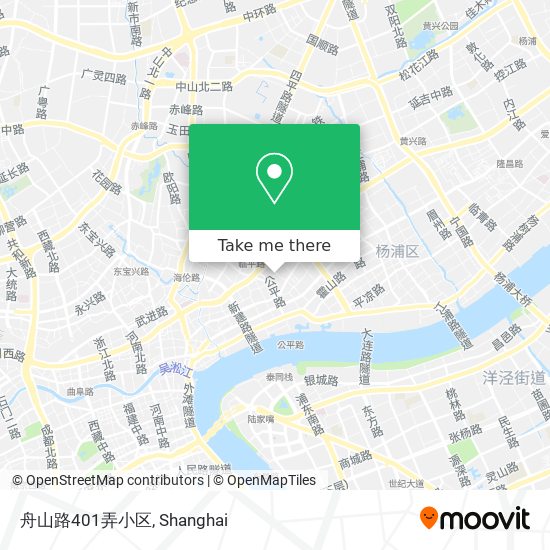 舟山路401弄小区 map