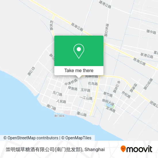 崇明烟草糖酒有限公司(南门批发部) map