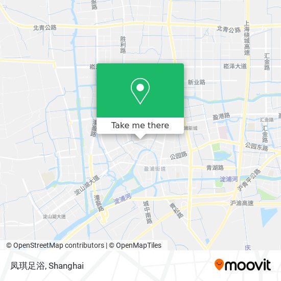 凤琪足浴 map
