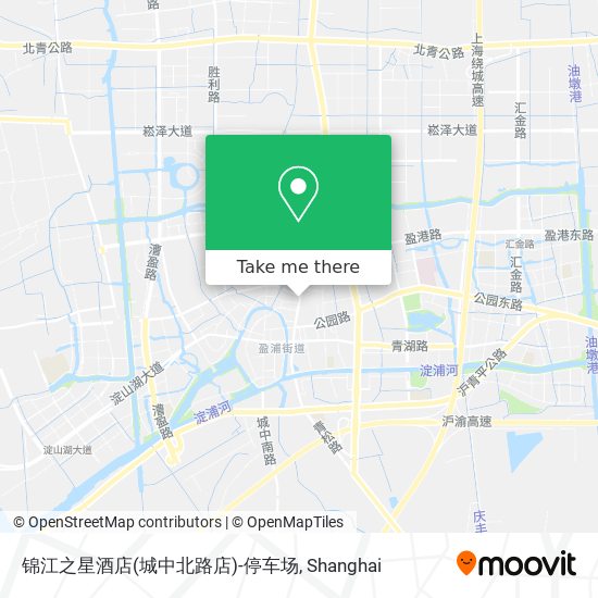 锦江之星酒店(城中北路店)-停车场 map