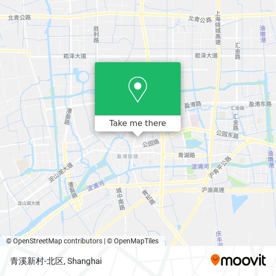 青溪新村-北区 map