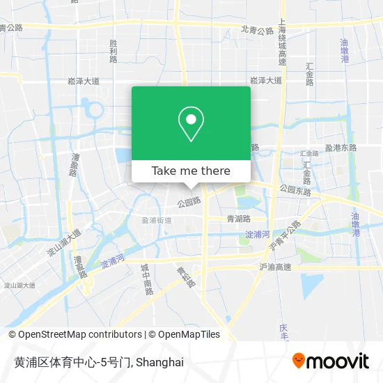 黄浦区体育中心-5号门 map