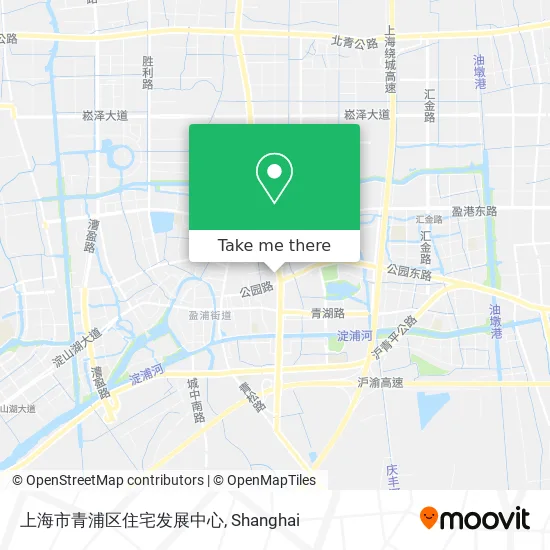 上海市青浦区住宅发展中心 map