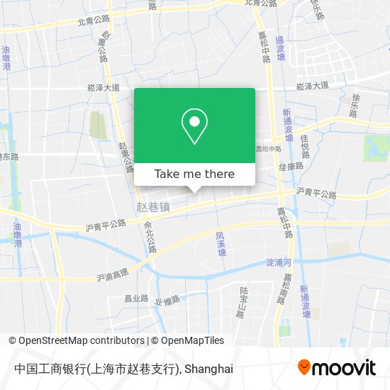 中国工商银行(上海市赵巷支行) map
