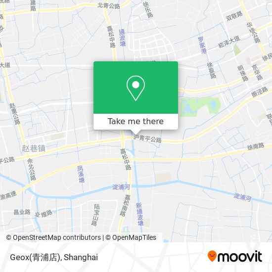Geox(青浦店) map