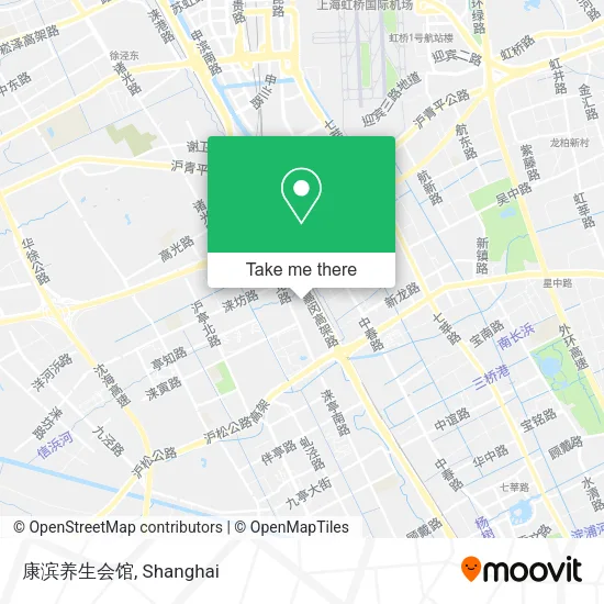 康滨养生会馆 map