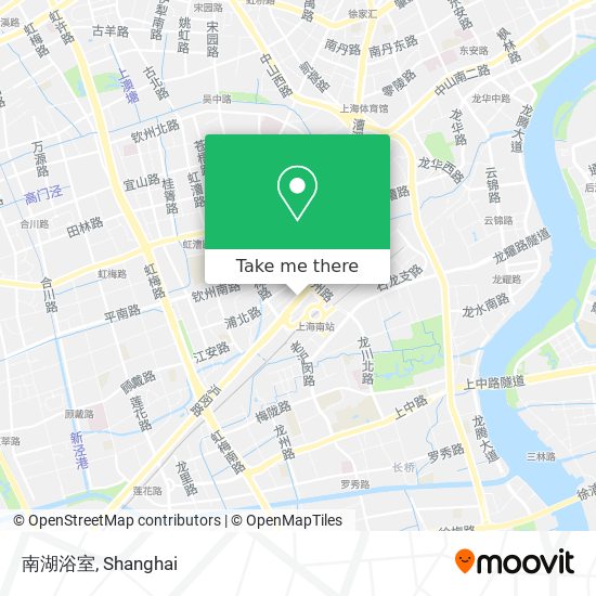 南湖浴室 map