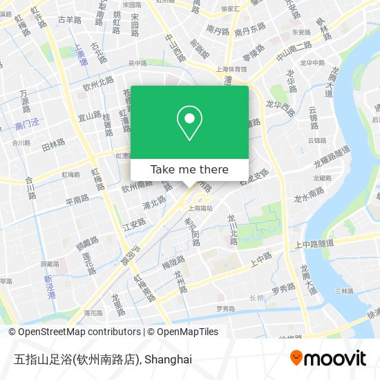 五指山足浴(钦州南路店) map